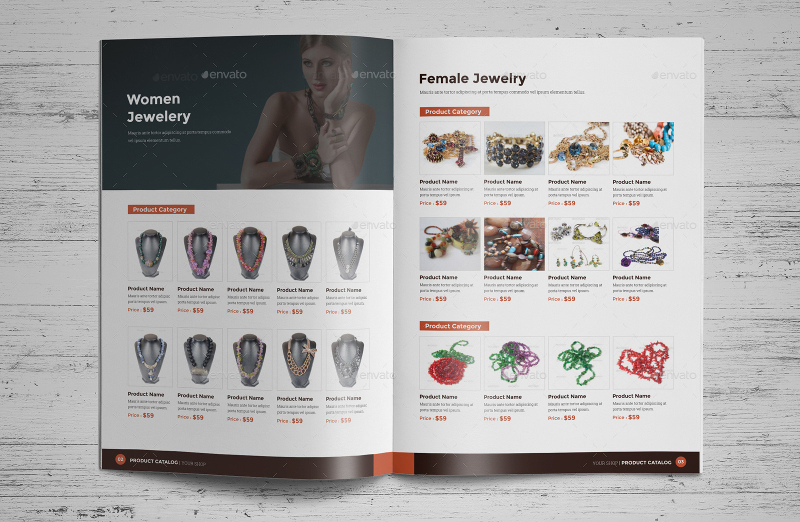 Product Promotion Catalog InDesign v2, Print Templates GraphicRiver